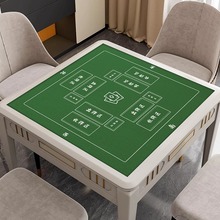 新中式风硅藻泥桌布麻将桌扑克牌麻将桌防滑降噪垫子可水洗桌垫