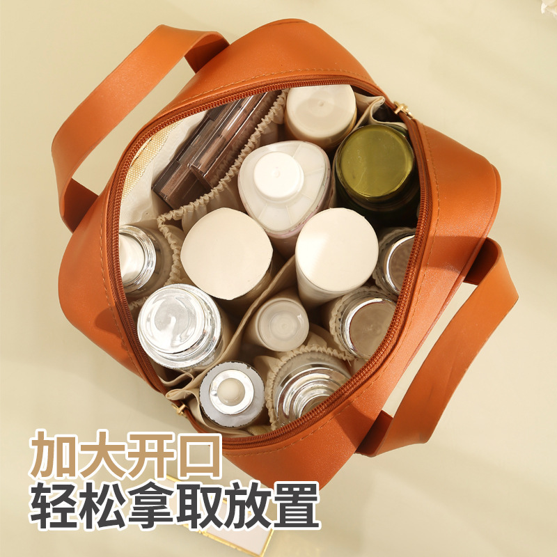 新品貝殻ポーチ大容量手提げポータブルポーチ洗面化粧ブラシ化粧用品収納ポーチ|undefined