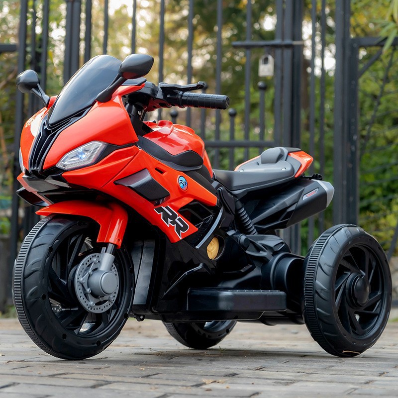 Gxiangma, motocicleta eléctrica para niños, triciclo eléctrico recargable para niños y niñas, vehículo eléctrico de control remoto para personas
