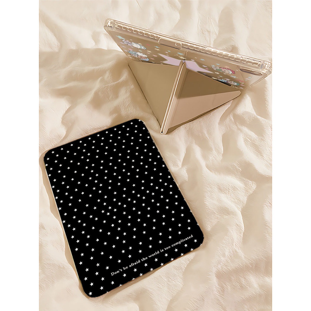 Full Screen Star Pajamas Bear iPad Air7/6 Protective Case Pro11 Inch 10/9/8 Generation A16 Tablet Protective Case
