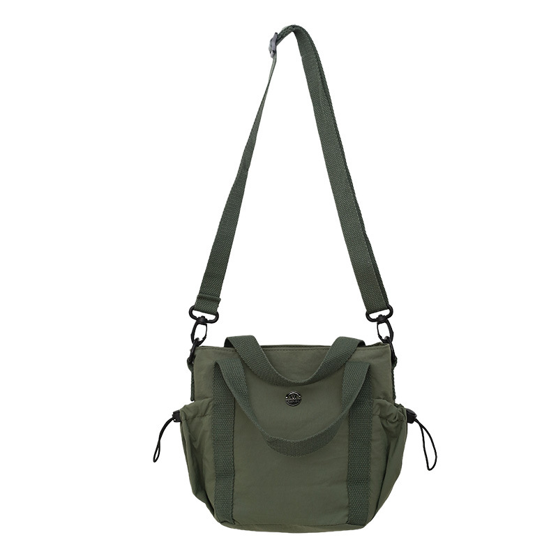 Damen Tragetasche Aus Canvas, Handtasche Mit Schultergurt_voghion.com