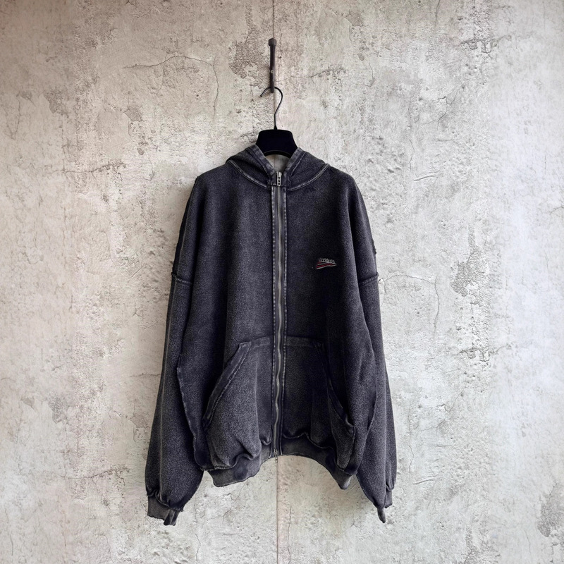 High-Quality Bl Brand New Reversible Cola Embroidery Hoodie Sweatshirt Loose Fit Unisex in Stock