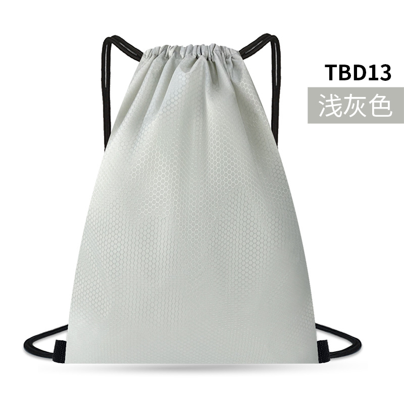 Bolsas de bolsillo de cuerda mochila maratón mochila club entrenamiento escolar bolsa de almacenamiento al por mayor