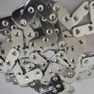 16 Notches 20 Minimalist Light Luxury Aluminum Alloy Door Frame L-Shaped Connector Angle Code Iron Angle Code