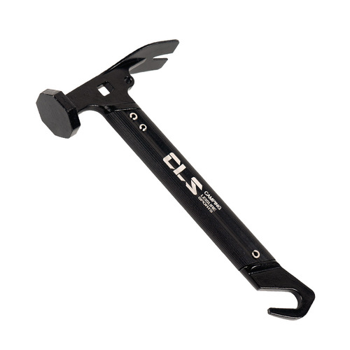 CLS outdoor mini hammer multi-functional stainless steel aluminum alloy handle camping tent canopy floor nail hammer