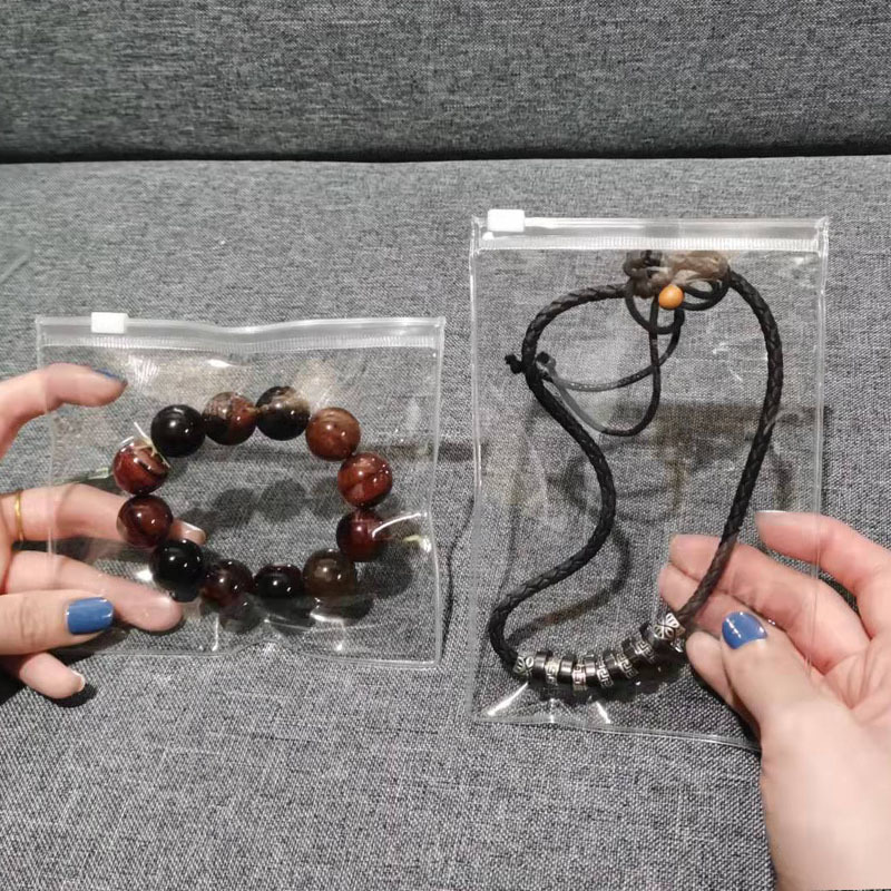 Mode Transparent Neues Material Schmuck Verpackungstaschen 1 Stück display picture 3