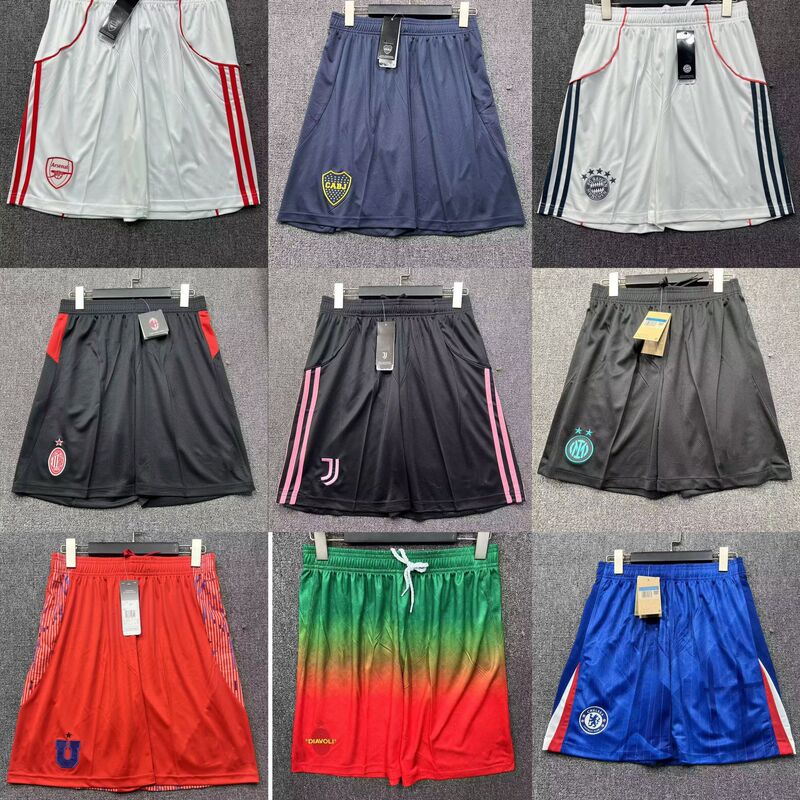Factory Direct Sales of 2627 New Football Shorts Wholesale Barcelona Ac Real Madrid Bayern Inter Milan Jersey Shorts