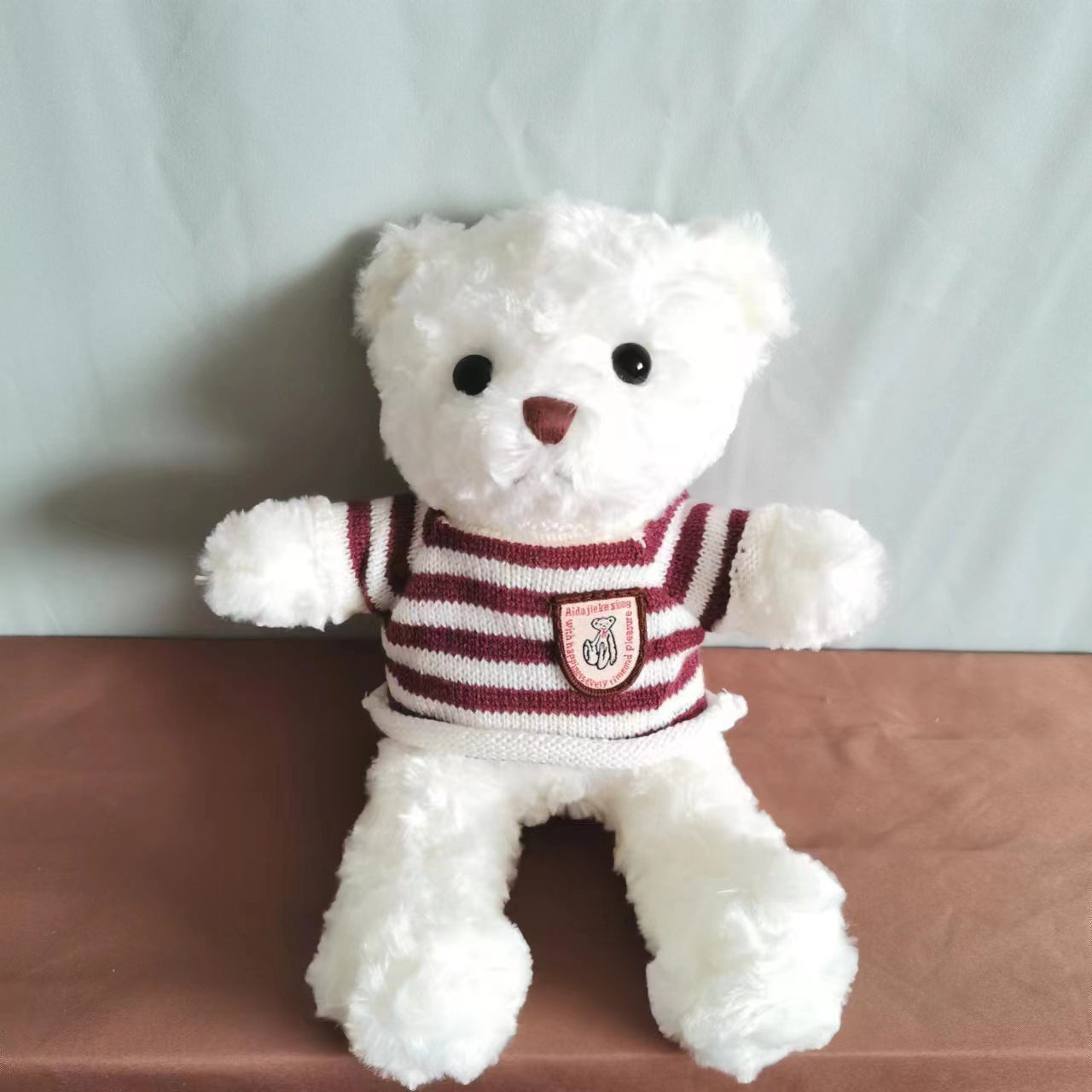 Oso de peluche vestido Oso de peluche muñeca Oso de trapo abrazo Panda juguetes de peluche regalos fabricantes al por mayor