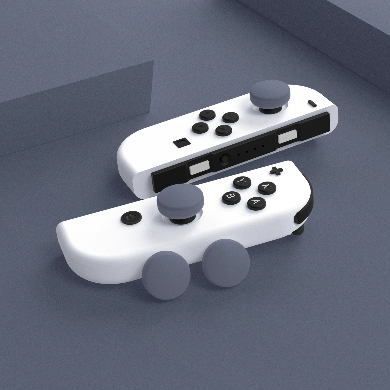 Крышка-накладка на джойстик (Nintendo Switch OLED и Lite), силикон, матовая, противоскользящая, на заказ