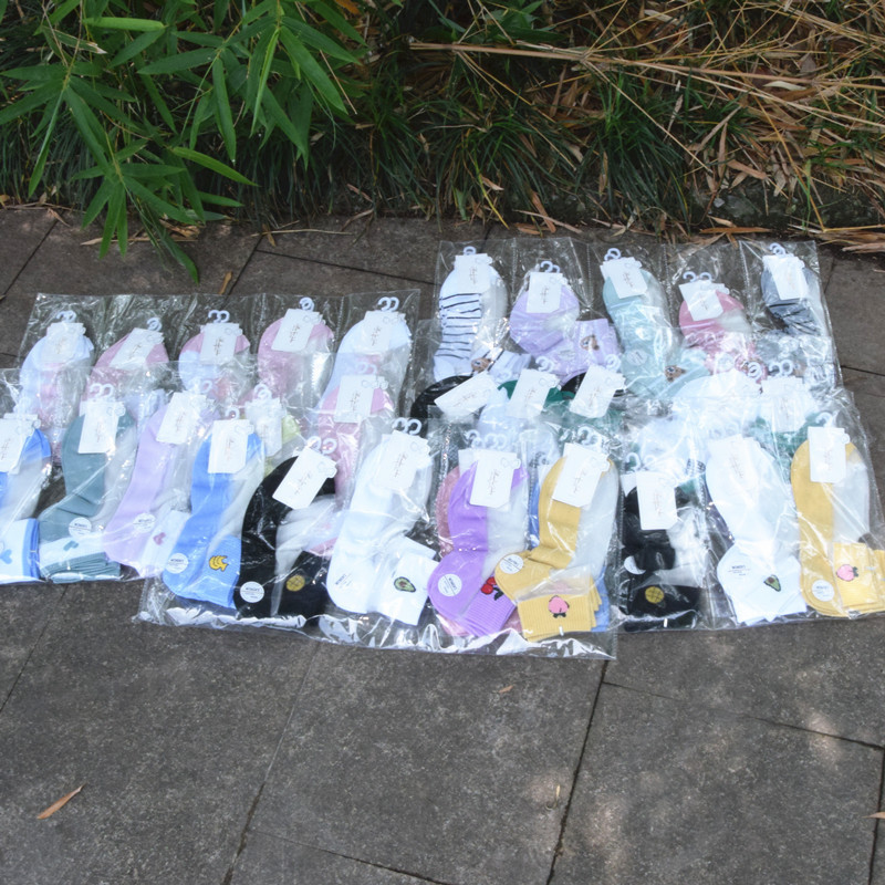 Spot wholesale ladies short tube northeast socks spring and summer thin breathable Crystal Silk glass silk low side card stockings