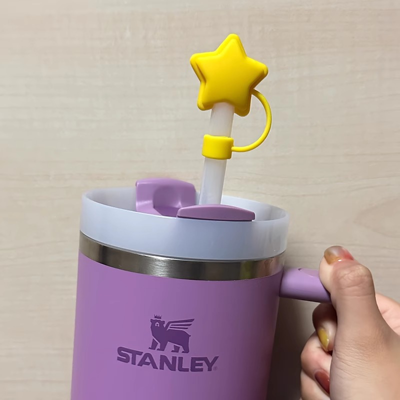 Accesorios para vasos de agua de 30cm pajita de vidrio Stanley resistente a altas temperaturas taza de hielo taza termo más largo