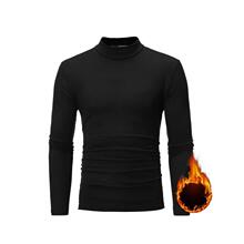 R 31462 Turtleneck slim men's long tee ����������ʿ����