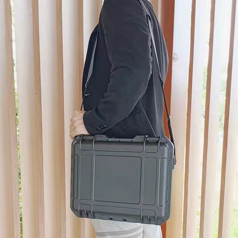 好而固PP强度高长方形收纳周转箱防护防水防潮耐摔抗震工具箱设备