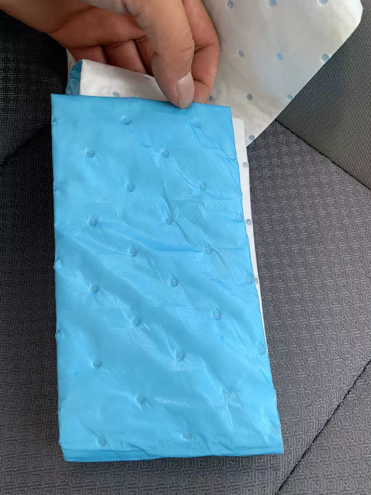 供应蓝膜压点吸油纸厨房油烟机吸油棉集成灶吸油棉