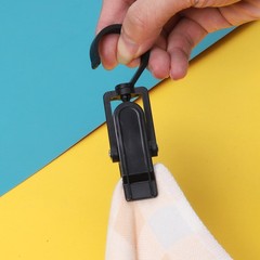 掛鈎無痕夾襪毛巾夾可旋轉衣帽架家用晾曬夾多功能樣品夾帽子收納