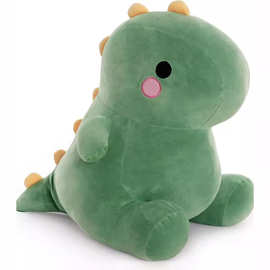 恐龙定制毛绒玩具软填充动物恐龙腕龙三角龙霸王龙公仔玩偶