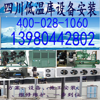 四川成都低温库冷库冷冻冷藏库冷库保鲜库冷库价格安装机组设备