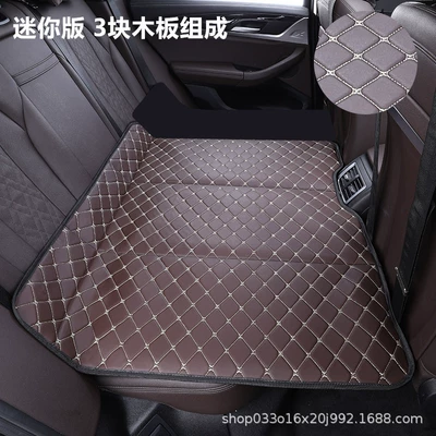 Vehicle-mounted inflatable bed | and SUVs, a magical sleeping tool - coffee-color-mini-version-10575cm-comes-with-a-storage-bag