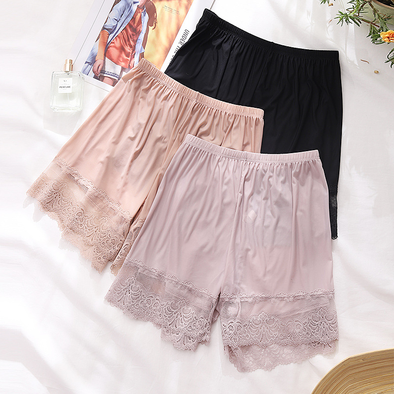 Lace design protective underware