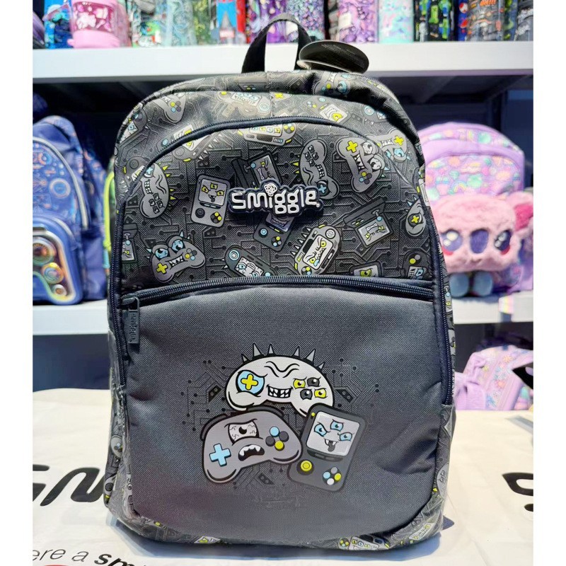 Australia smiggle mochila escolar para estudiantes de primaria y secundaria mochila para niños bolsa de ocio al aire libre mochila de dibujos animados de gran capacidad