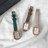 Small universal retro brand square women's watch for leisure, simple and elegant design