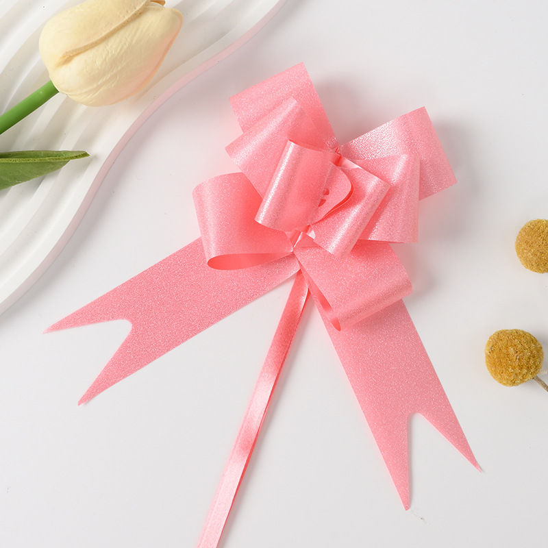 Venta al por mayor medio 30 diamante roto macaron Cristal Arco mano-Tirado flor dibujo vacaciones regalo flor embalaje tirar flor