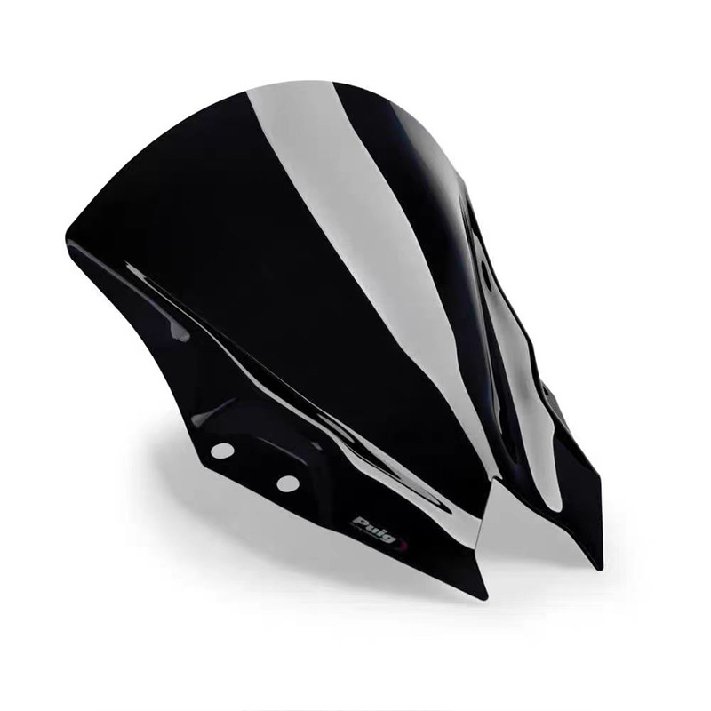 Suitable for Kawasaki Ninja Ninja500 Modified Height-Increased Windshield, Same Model as Puig Racing Track Front Windshield