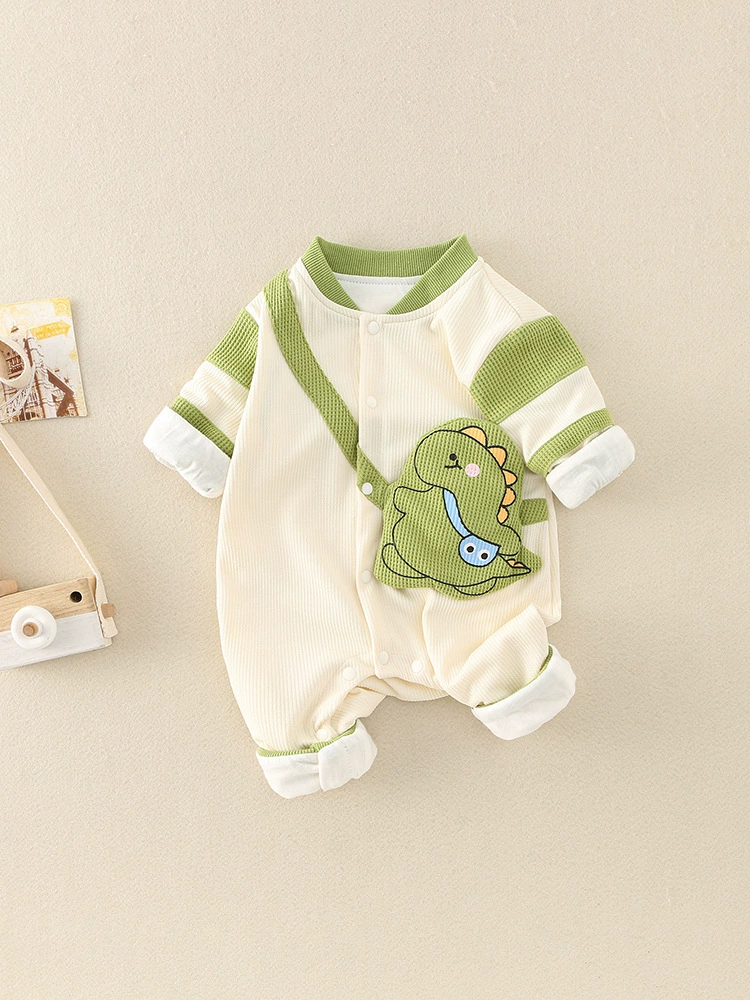 Children's spring overall for new born, demi-season bodysuit to go out