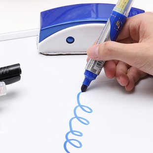 Easy-to-Erase Whiteboard Pen Water-based Blackboard Pen Large Capacity Can Add Ink Pen Teaching Erasable Liquid Chalk Black Blue Red Green