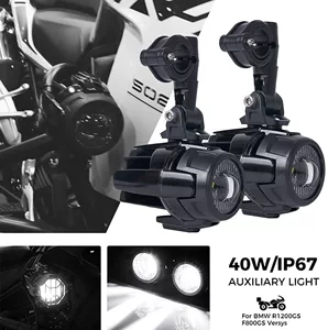BMW motosiklet duman faraları, universal LED köməkçi spot işıqlar G1200GS