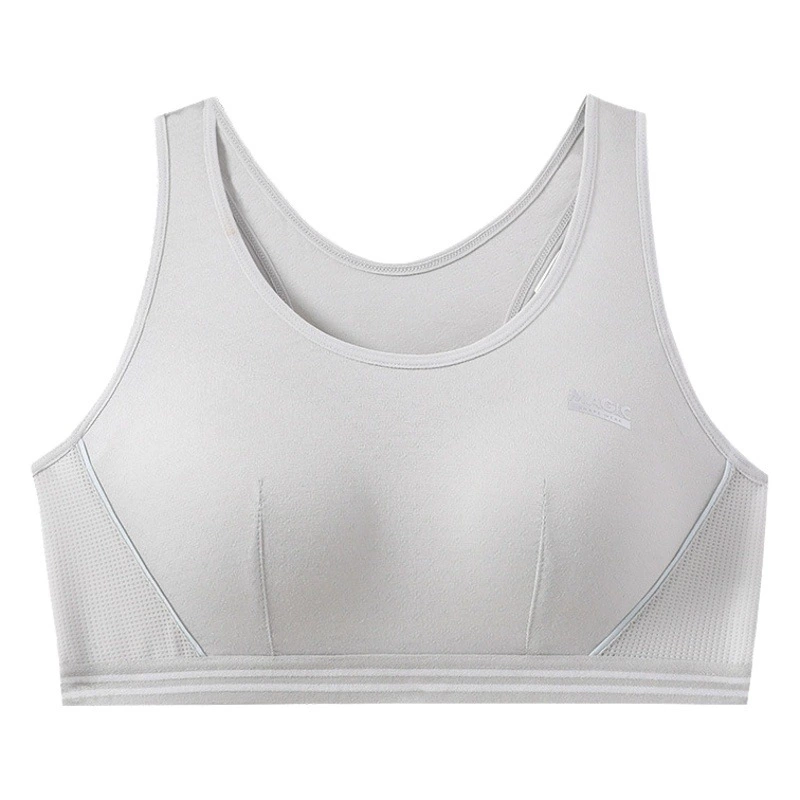 Новое Спортивное нижнее белье для девочек Противоударный жилет для бега Студентки средней школы Студентки Развивающий дышащий бюстгальтер