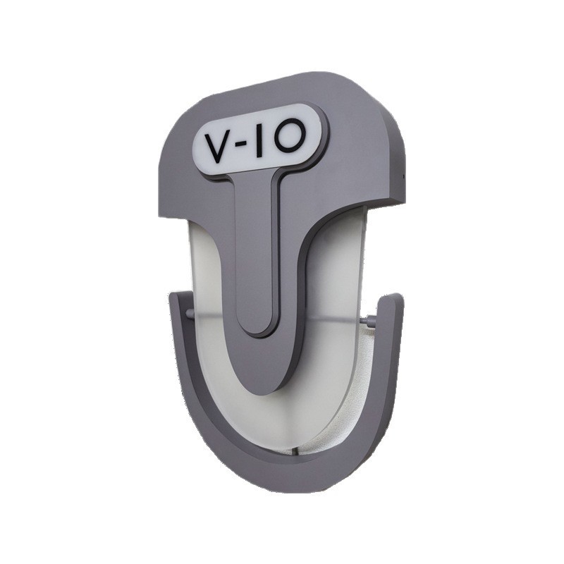 Hotel de acero inoxidable personalizado habitación privada club residencial KTV lámpara de puerta luminosa baño de pies tienda de baño de baño de baño lámpara de puerta