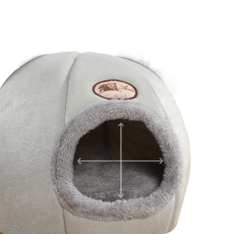 猫の巣の四季通用の閉鎖式の家のベッドの部屋の別荘の犬の巣の冬の保温とペットの猫の用品|undefined