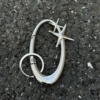 【Steel Color】Star Oval (Give key ring)
