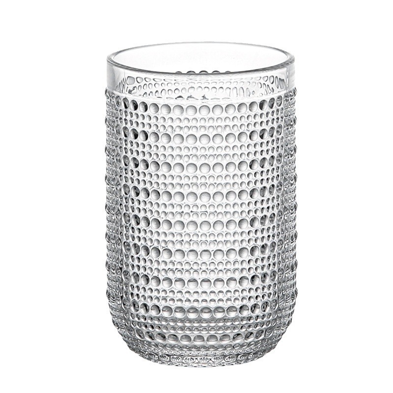 Caída de lluvia europea copas de vidrio copas de vino tazas de champán tazón de helado hotel creativo vidrio doméstico