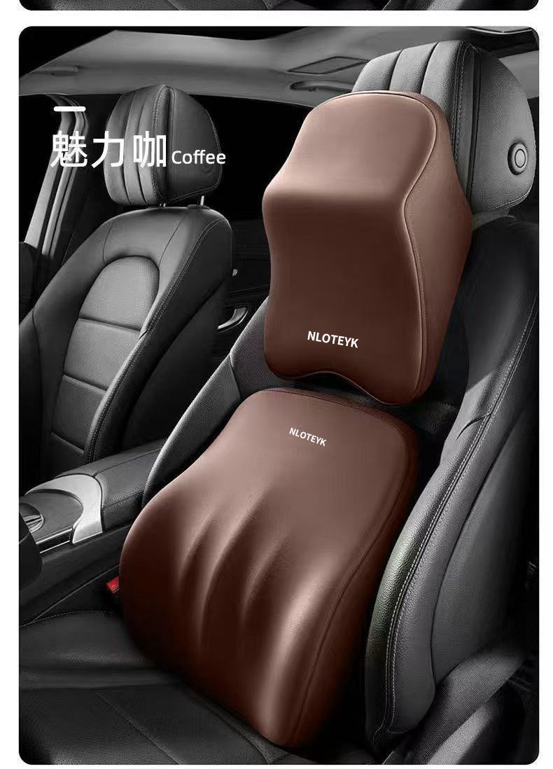 Car Headrest, Car Lumbar Support, Memory Foam High-Elasticity Car Shoulder Pillow, Car Lumbar Cushion, Neck Pillow