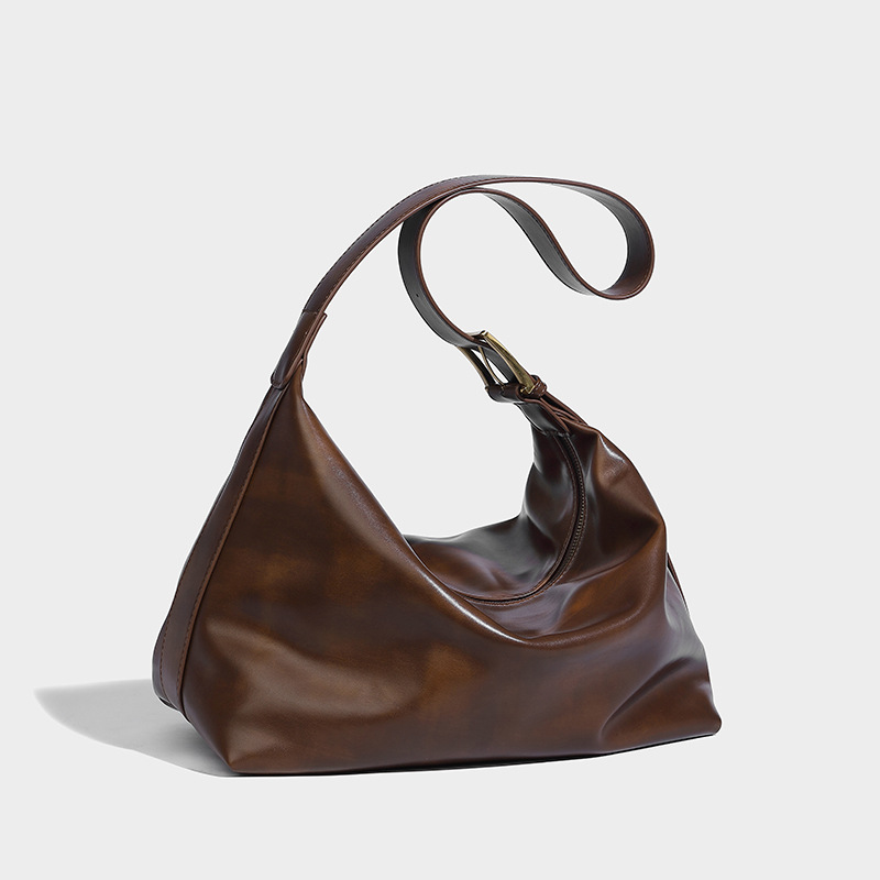 2024 New Large Capacity Soft Leather Tote Fashionable One Shoulder Crossbody with Great Elegance and Stylish Handheld_voghion.com