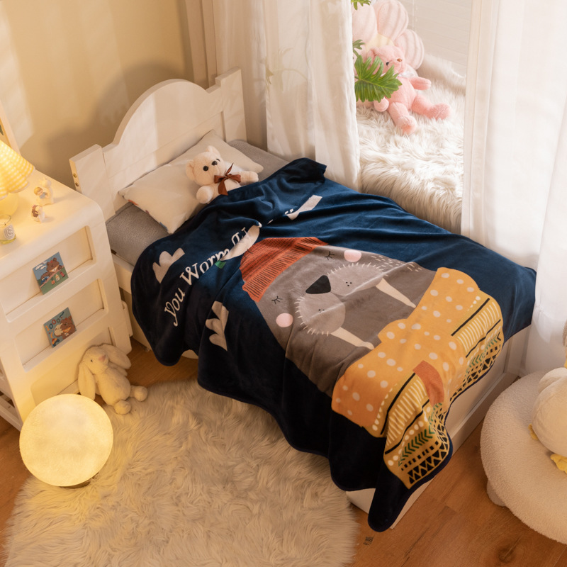 새와 아기 물개 100*140cm