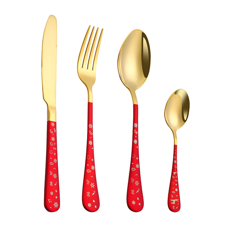 크리스마스 레드 4 종 세트