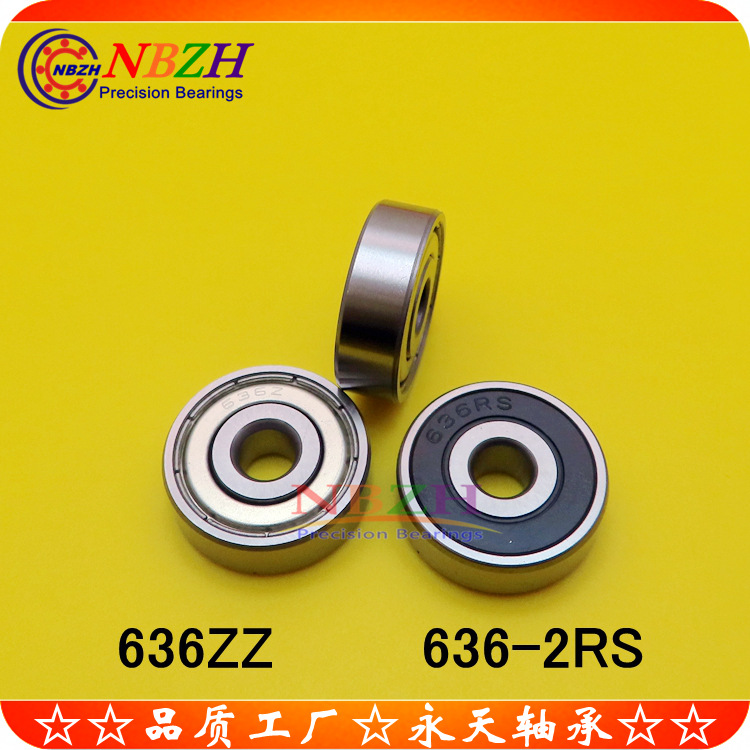 不锈钢 轴承 S636ZZ 636ZZ 636-2RS 180036 6*22*7 mm