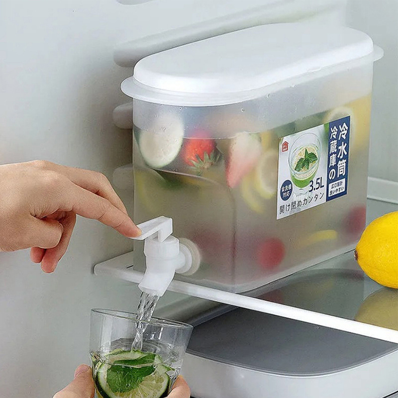 Cold Kettle with Faucet for Refrigerator Fruit Teapot Sealed Box Water Bottle Cold Kettle Summer Household Cold Soaking Bottle Ice Bucket Cold Kettle with Faucet for Refrigerator Fruit Teapot Sealed Box Water Bottle Cold Kettle Summer Household Cold Soaking Bottle Ice Bucket