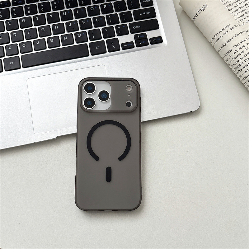 适用iPhone17PROMAX冰雾肤感磁吸手机壳苹果16简约超薄硬保护套15|undefined