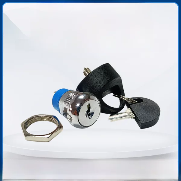 Manufacturer Wholesale Electric Scooter Power Lock Cap-Type Key Motorcycle Pedal Lock Seat Lock Ignition Key Lock