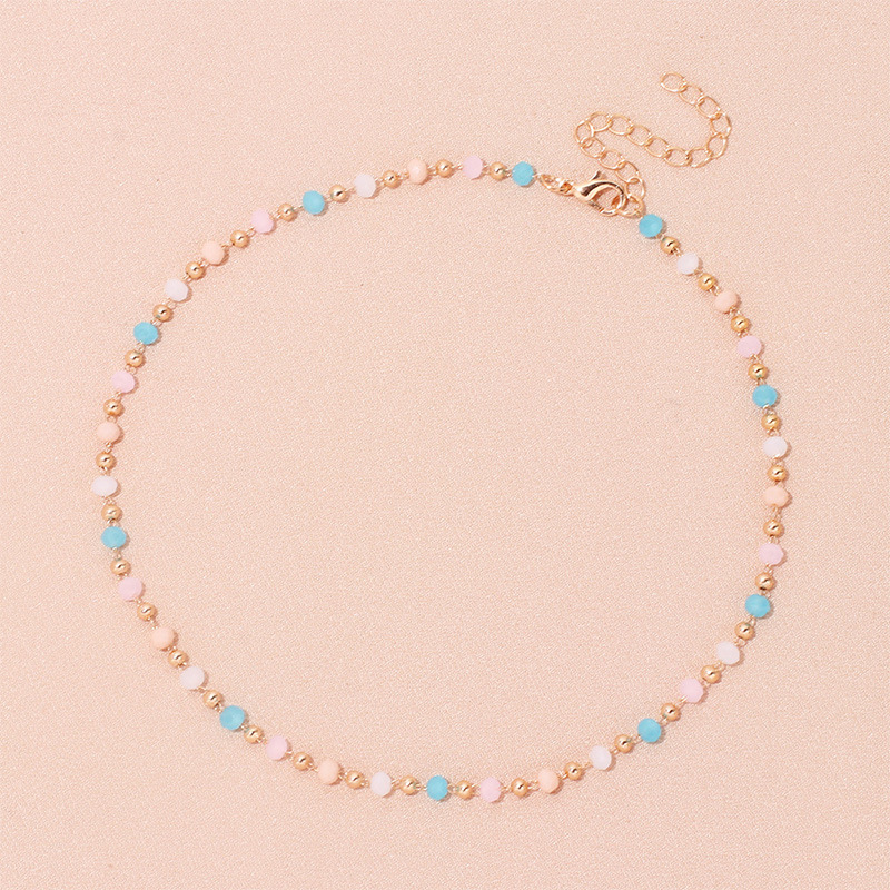 Geometric Pattern Fashion Geometric Alloy Plating Necklace
