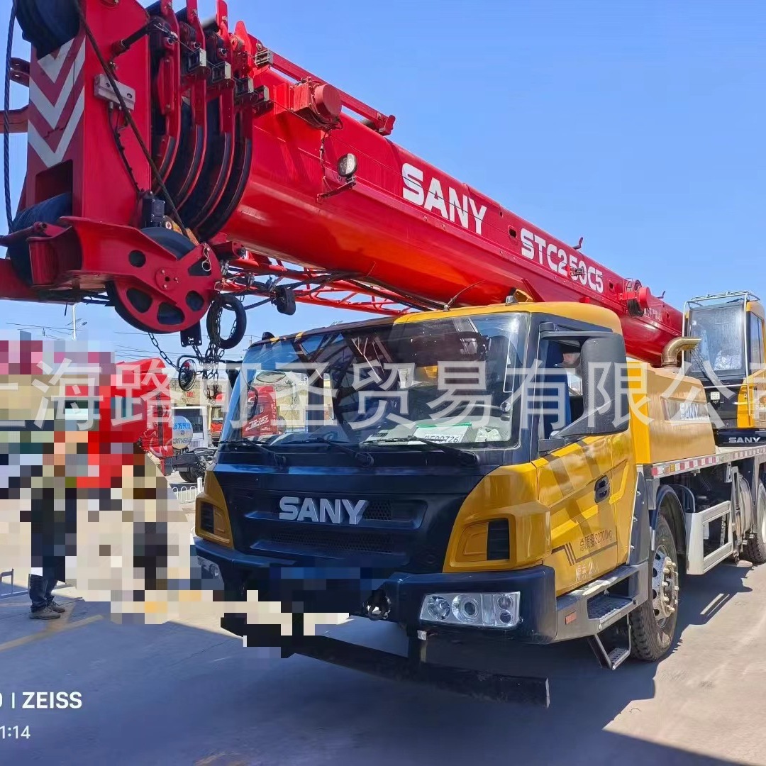 精品低价二手汽车吊三一250c5，起重机STC250 STC500 STC750