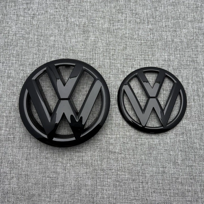 Car logo — with English Letters - golf-6-front-logo-rear-logo