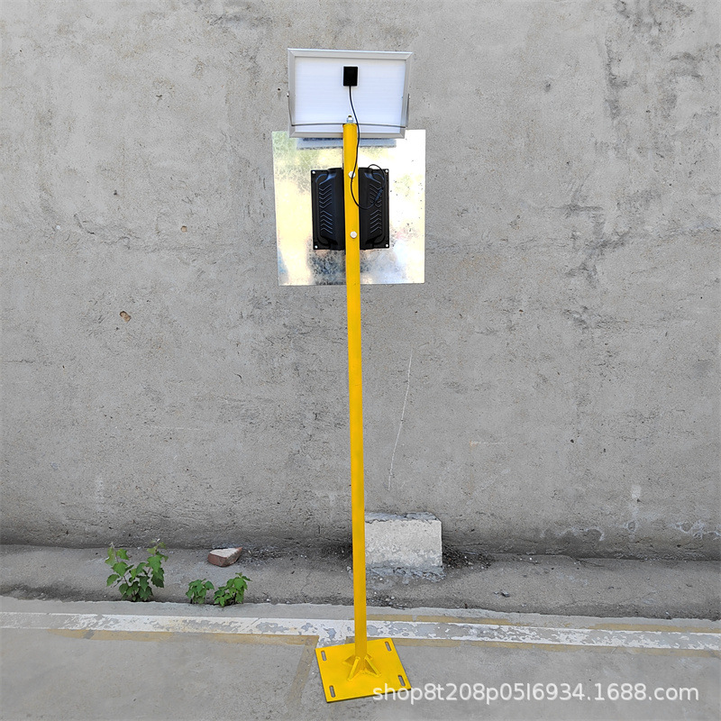 120mm200mm铁路撞墙灯停车提醒土挡灯太阳能车档车挡灯表示器