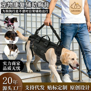狗狗辅助胸背带背心式中小型犬狗绳柯基柴犬防逃脱外出康复专用