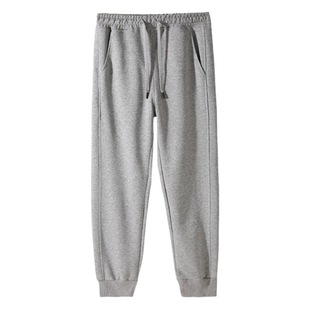 320 grams of men's and women's sports loose leggings pants casual meat covering thin factory wholesale direct printing logo