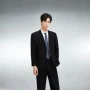 青年修身商务毕业西服